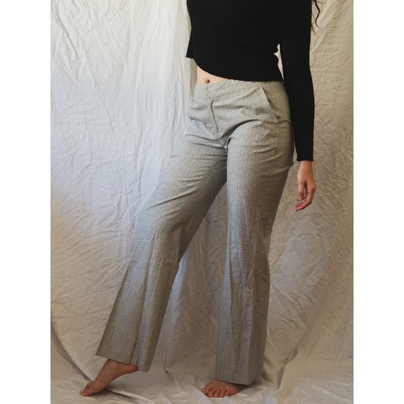RW&CO. Pants - RW&CO. Grey Pinstripe Trousers